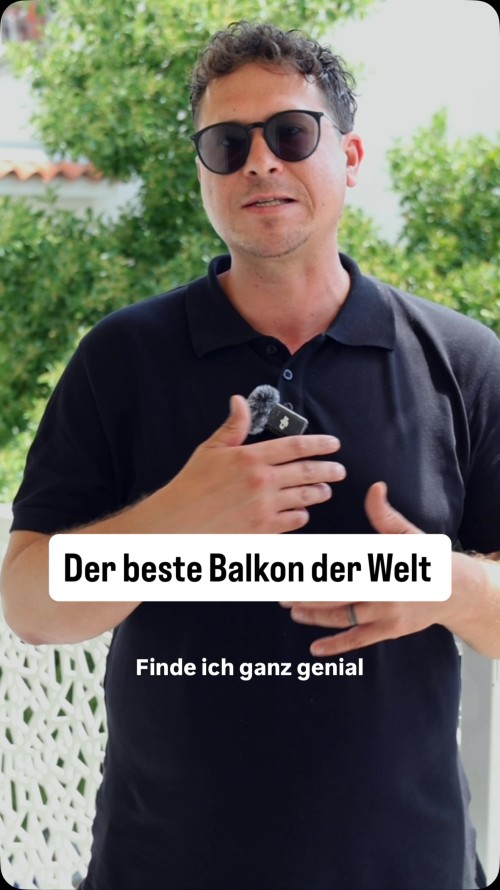 Der beste Balkon der Welt? Für mich ganz klar: Ja. Warum? Weil es oft die Details sind, die am Ende den Unterschied mach...